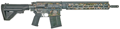 Hk Mr556a1 75th Anniversary - Rifle M-lok 4-30rd Flecktarn
 