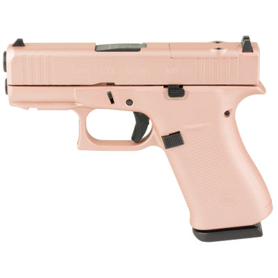 GLOCK 43X MOS 9MM 341quot Barrel 10 rnd  Rose Gold MPNPX4350204FRMOSRG