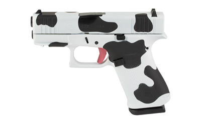 GLOCK 43X 9MM 341quot Barrel 10 rnd  Cow Print MPNUX4350204FRNMOO