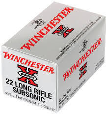Winchester Super-X 22 LR 40 GR,  50 Round Box