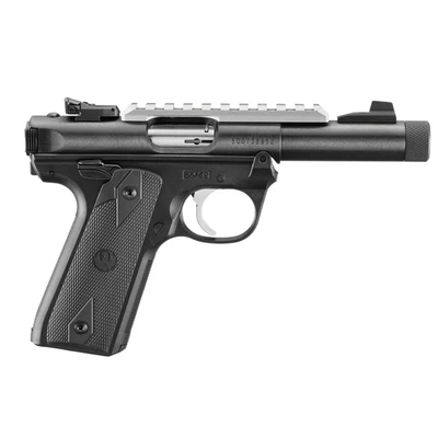 Ruger Mark IV 22/45 .22 LR, 4.40" threaded barrel, 10+1 rnd - Black [MPN: 40190]