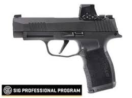 SIG P365 OFF DUTY 9MM 37 Barrel Romeo Red Dot 12 rnd  Black MPNW365XL9BXR3PRXX