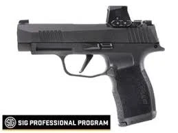 SIG P365 OFF DUTY 9MM, 3.7 Barrel, Romeo Red Dot, 12 rnd - Black [MPN:W365XL9BXR3PRXX]