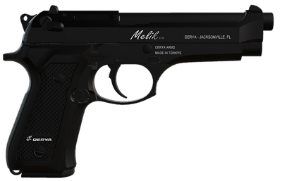 Derya Firearms Melik Deyra Melik9tr        Melik 9mm 17rd