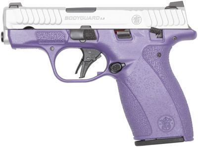 Smith and Wesson BODYGUARD 20 380 ACP Thumb Safety 12 rnd  PURPLE SATIN ALUM MPN14435