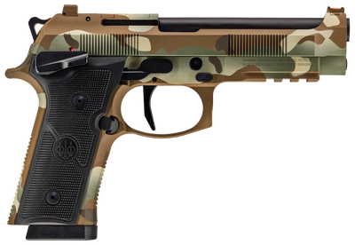 Beretta 92Xi Combat 9mm 47quot Barrel Optic Ready 10 rnd  MultiCam MPNSPEC0733A10