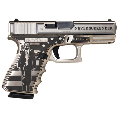 Glock 19 Gen 3 Custom quotTrump Fightquot Handgun 9mm Luger 15rd Magazines 2 4quot Barrel USA