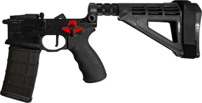 Franklin Armory Binary Elite Equipped Salus BLR W/ SBM4 Brace - Black [MPN:0030042BLK]