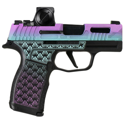 Shark Coast Sig Sauer 365X 9mm 31quot Barrel Romeo X 12 rnd   Purple  Green MPN365X9BXR3RXXISLANDBB
