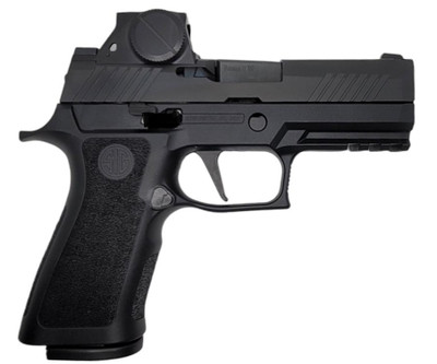 Sig Sauer P320 M18 9mm, 3.9" Barrel, Romeo Red Dot, 21 rnd - Black [MPN:WM189PROBLKRM17]