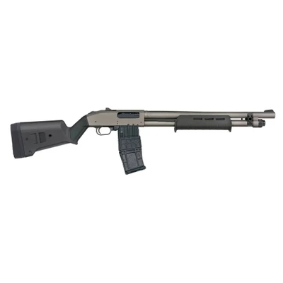 Mossberg 590M PRO 12 GA, 18.5 Barrel, Magpul, 10 rnd - Black/Tungsten [MPN:50221]
