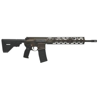 HK MR556 A4 5.56X45MM, 16.5" barrel, 30+1 Rnd - Black + Patriot Brown [MPN: 81001203]