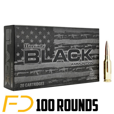 Hornady Black 6MM ARC, 105gr, HPBT - 100 Rounds [MPN: 81604]