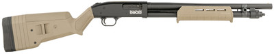 Mossberg 590S 12 GA 185quot Barrel  PumpAction 9 rnd  FDEBlack MPN51608