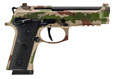 Beretta 92Xi Combat Series 9mm 47quot Barrel Optic Ready 18 rnd  Vegetato Camo MPNSPEC0742A18