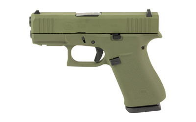 GLOCK 43X 9MM 341quot Barrel 10 rnd  Olive Drab MPNUX4350204FRNOD