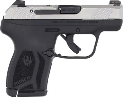 Ruger LCP MAX 380 ACP 28quot Barrel 10 rnd  Stainless  Black MPN13749