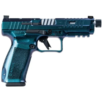 CANIK METE SFT PRO Pistol 9MM GUN CANDY BLUE 5quot Threaded 20RD w Holster Kit