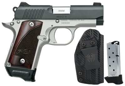 Kimber Micro 9 9mm Luger, 3.15" Barrel, UM Tactical Holster, 7 rnd - Two Tone [MPN:3300256]