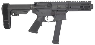 BRIGADE BM-9 9MM, 6.5" Barrel, SBA3 Brace, 30 rnd - Black [MPN:A0915512M]