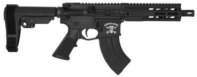 BRIGADE BM-47 7.62X39, 7.5" Barrel, SBA3 Brace, 30 rnd - Black [MPN:A7617512M]
