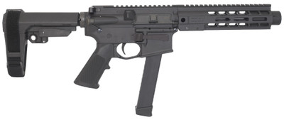 BRIGADE BM-9 9MM, 9.5" Barrel, SBA3 Brace, 30 rnd - Black [MPN:A0919012M]