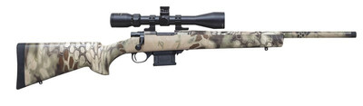 Howa M1500 Mini Action .22 ARC, 20" Barrel, 5 rnd - Kryptek Highlander [MPN:HMA22ARCKHC]