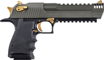 Magnum Research Desert Eagle L6 44 Mag 6quot Barrel 8 rnd  BlackGreenGold MPNDE44L6MSG