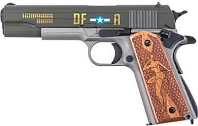 Auto Ordnance Memphis Belle Special Edition 1911 45 ACP 5quot Barrel 7 rnd  Custom Cerakote MPN1911BKOC19