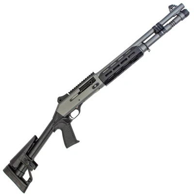 Gforce Gf4 12 Ga 18.5 Blk Gry Alum Forend 5 Rd
 