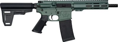 Great Lakes Firearms AR15 556mm 75quot Barrel Pistol Brace 30 rnd  Green MPNGL15223PB CHG