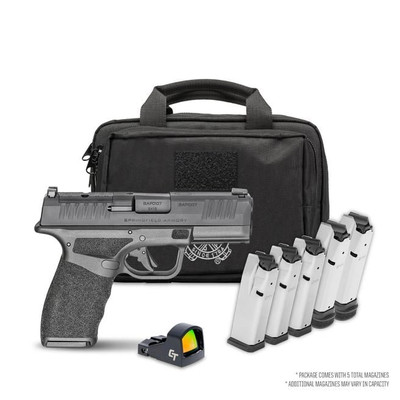 Springfield Armory Hellcat Pro Compact OSP 9mm, 3.7" Barrel, Red Dot 17 rnd - Black [MPN:HCP9379BOSP-UWD-GU25]