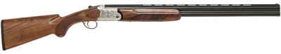 CHARLES DALY 202AE 20GA, 26" Barrel,  ENGRAVED SILVER WALNUT, 2rnd - Blued [MPN:930379]
