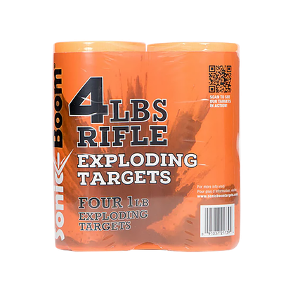 Sonic Boom/jerent  Boom Sbt014p 1lb Exploding Target 4pk