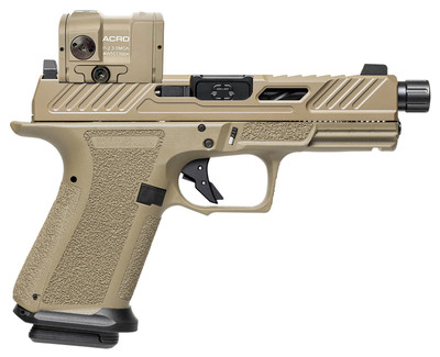 Shadow Systems MR920 Elite 9mm 4quot Barrel Aimpoint Acro 15 rnd  FDE MPNSS1022AM