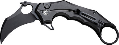 Civivi Knife Incisor Ii 2.02"  Black Aluminum/black Vblade