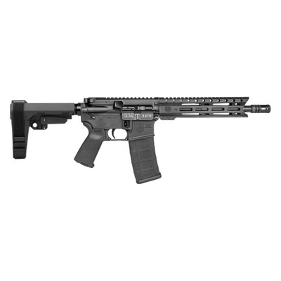 Diamondback DB15 Pistol 556mm 30rd Magazine1 10quot Barrel 9quot MLOK Rail SBA3 Brace Black
