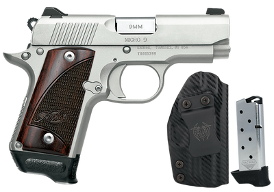 Kimber Manufacturing Micro 9 Stainless Rosewood Rtc 9mm