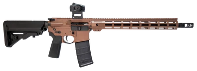 Bushmaster Bravo Zulu .223 / 5.56mm, 16" Barrel, Vortex Crossfire, 30 rnd - Federal Brown [MPN:0010006H212]