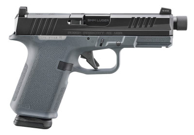 Ruger RXM Gray 9mm 4quot Threaded Barrel Optic Ready 15 rnd  Gray MPN19412