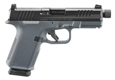 Ruger RXM Gray 9mm 4quot Threaded Barrel Optic Ready 15 rnd  Gray MPN19412