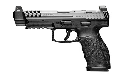 HK VP9L Optics Ready 9mm 5quot Barrel 10 rnd  Black MPN81001158