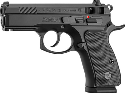 CZ 75 P01 50th Anniversary Elite 9mm 375quot Barrel 10 rnd  Black MPN01297