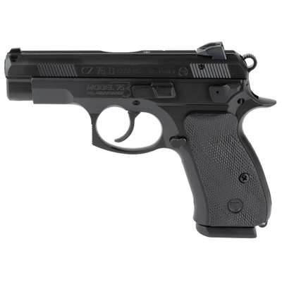 CZ 75 D PCR Compact 50th Anniversary Elite 9mm 375quot Barrel 15 rnd  Black MPN91209
