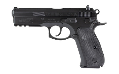 CZ 75 SP-01 Tactical 50th Anniversary Elite 9mm, 4.6" Barrel, 10 rnd - Black [MPN:01215]