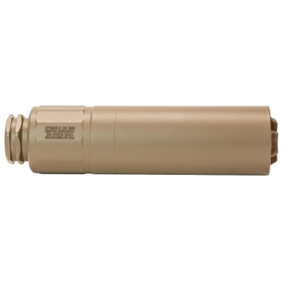 Griffin Armament Optimus 6 Suppressor 6MM  Includes 1/2x28 Taper Mount EZ-Brake FDE [MPN:GAOP6TMFDE-W]