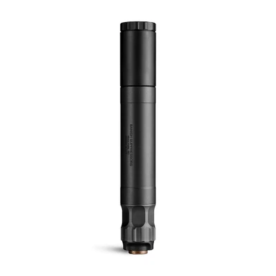 Banish  45 Direct Thread Suppressor .45 Auto Titanium/Aluminum .578x28 Black 8.6" Length
