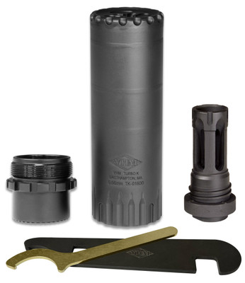 YANKEE HILL MACHINE TURBO KRB 5.56MM SUPPRESSOR W/FLASH HIDER