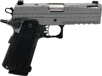 Live Free Armory Apollo 11 9mm 350quot Barrel 17 rnd  Elite Gray MPNLFAPS81403