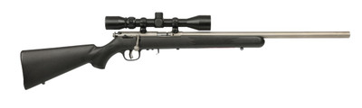 Savage Arms 93R17 FVSS .17 HMR, 21" Barrel, 3-9X40 Scope, 5 rnd - Black [MPN:96226]